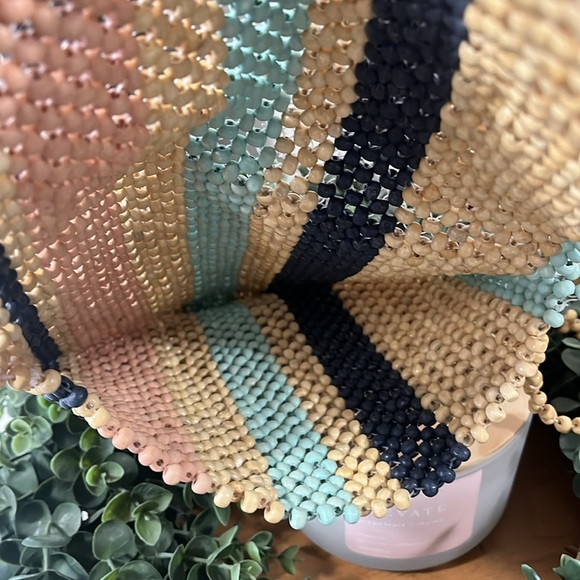 Multicolor Beaded Shoulder Bag by American Eagle gently used - Picture 3 of 5